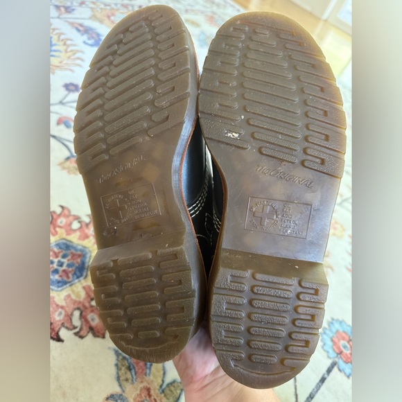 Dr. Martens Black Beatrice Tall Combat Boots - Picture 5 of 7